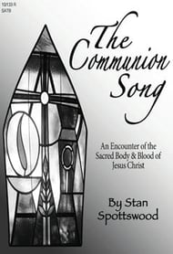 Communion Song SATB choral sheet music cover Thumbnail